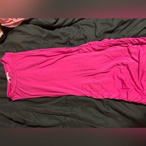 Hot Pink Bodycon Dress